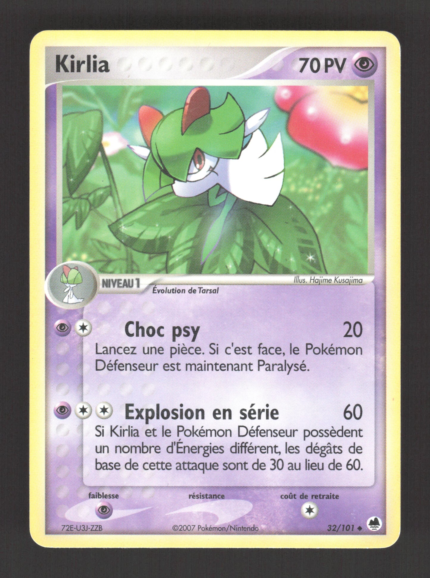 32/101 Kirlia UNCO - Île des Dragons