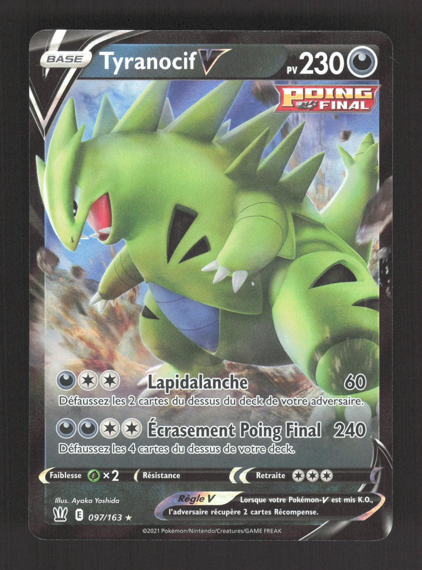 097/163 Tyranocif V - Styles de Combat