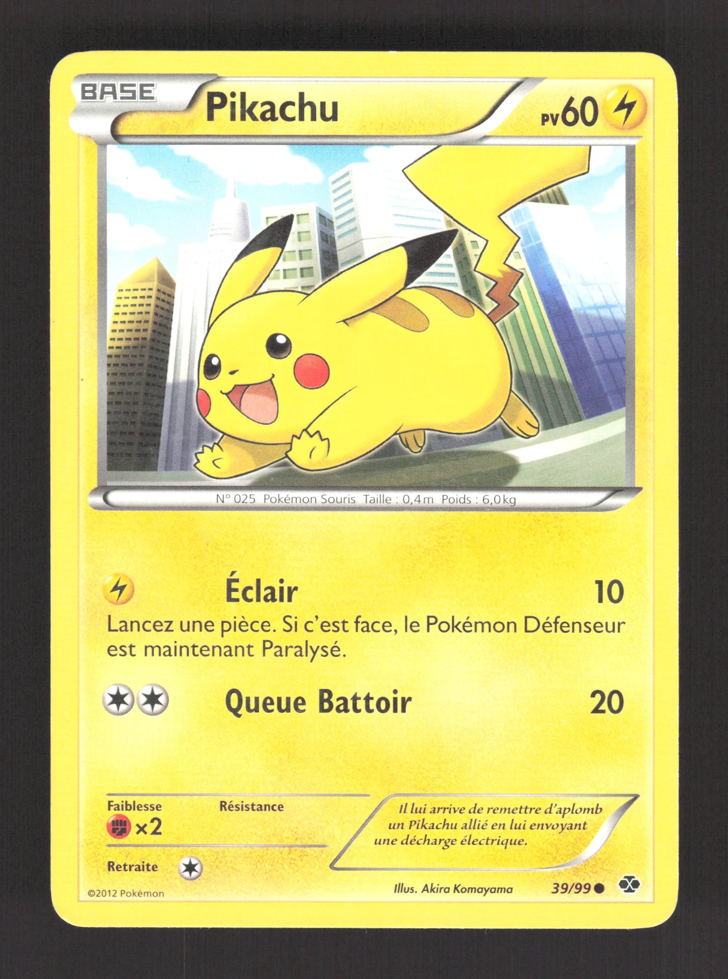 39/99 Pikachu CO - Destinées Futures
