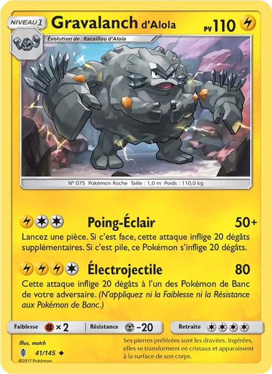 41/145 Gravalanch REVERSE - Gardiens Ascendants