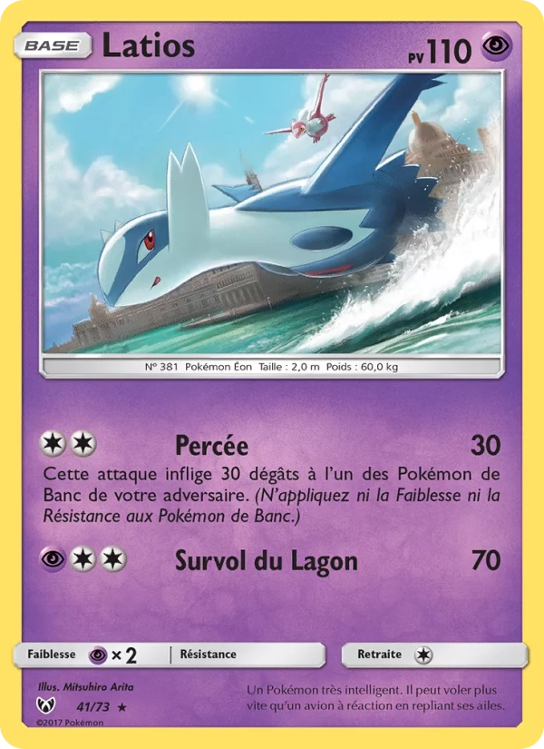41/73 Latios HOLO - Légendes Brillantes