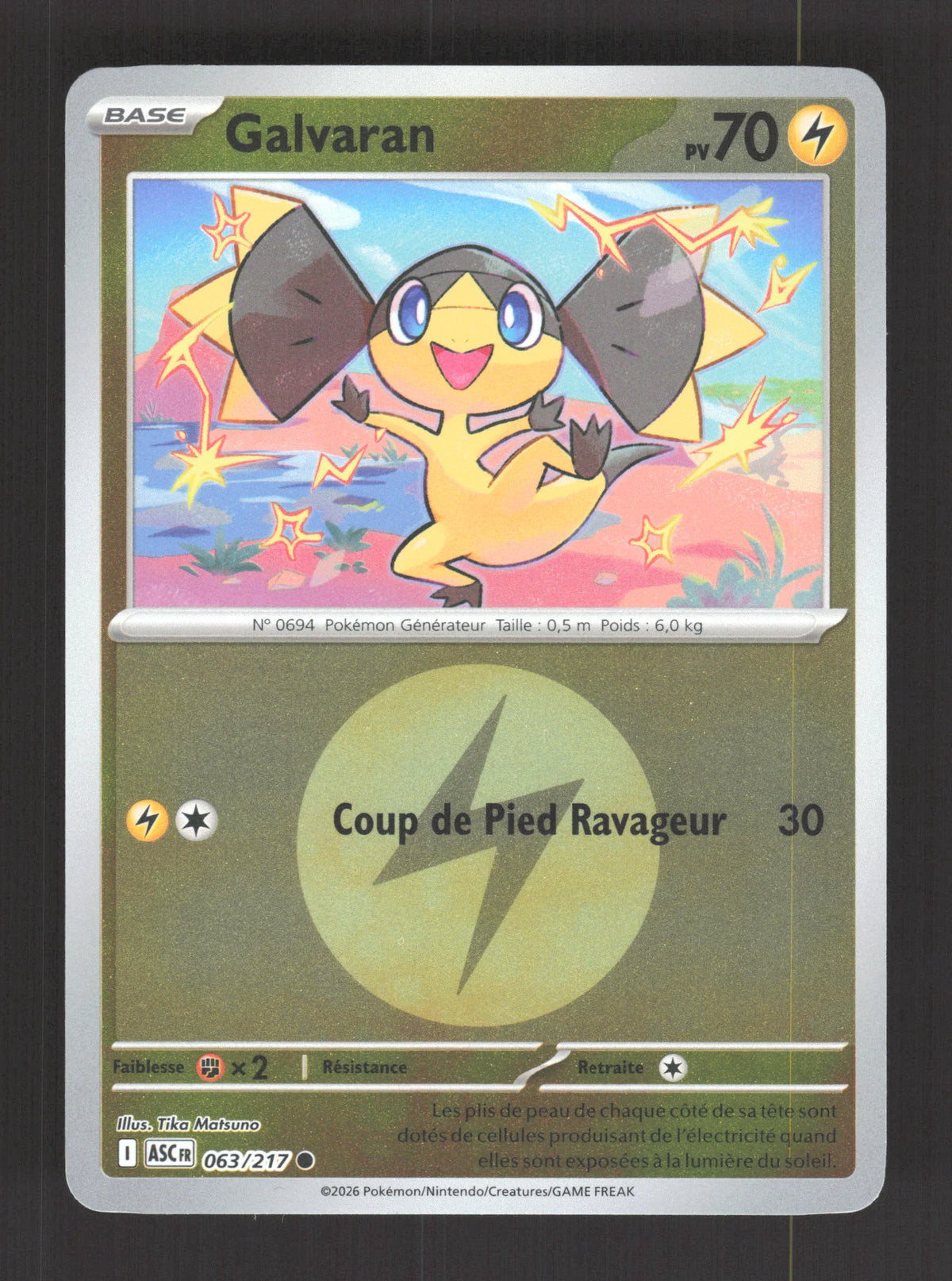 063/217 Galvaran REVERSE ENERGIE - Héros Transcendants