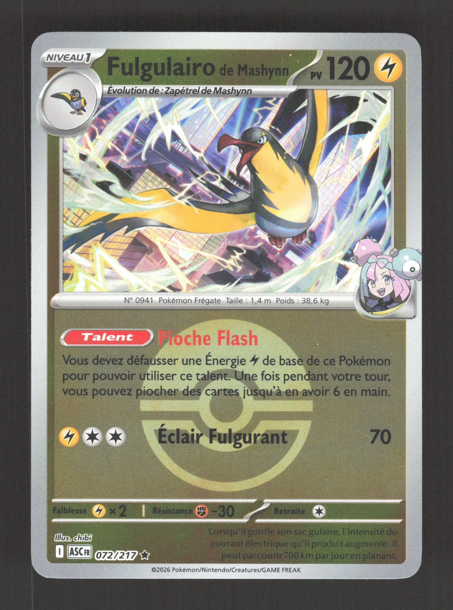 072/217 Fulgulairo POKEBALL - Héros Transcendants