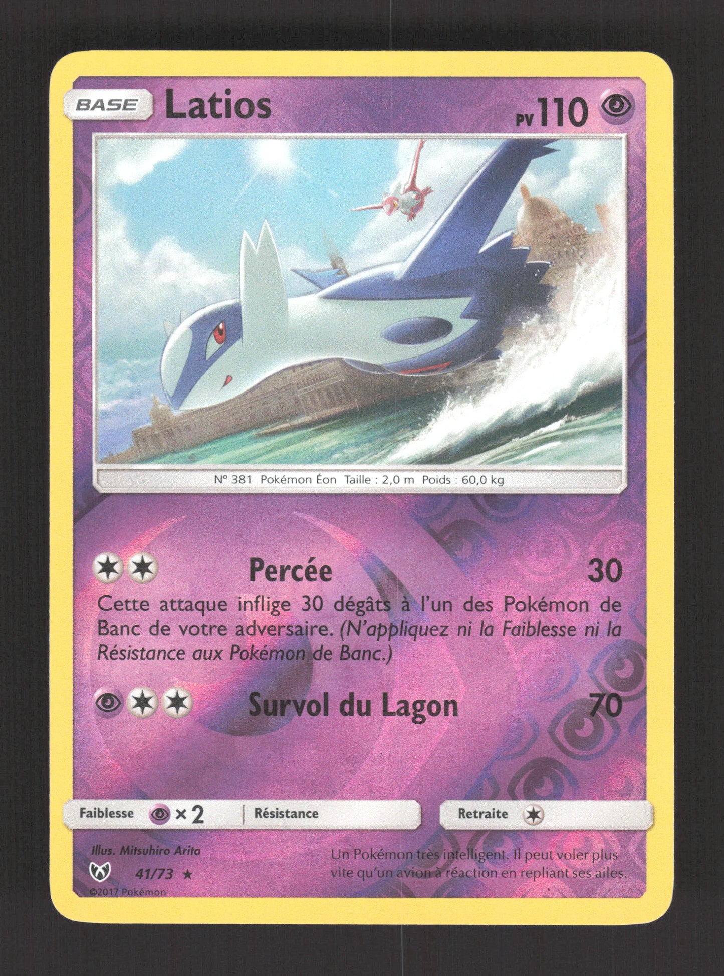 41/73 Latios REVERSE - Légendes Brillantes