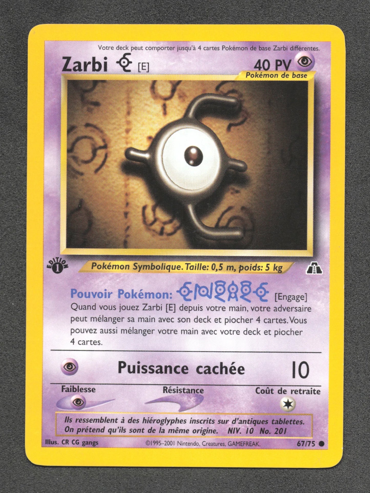 67/75 Zarbi CO ED1 - Neo Discovery