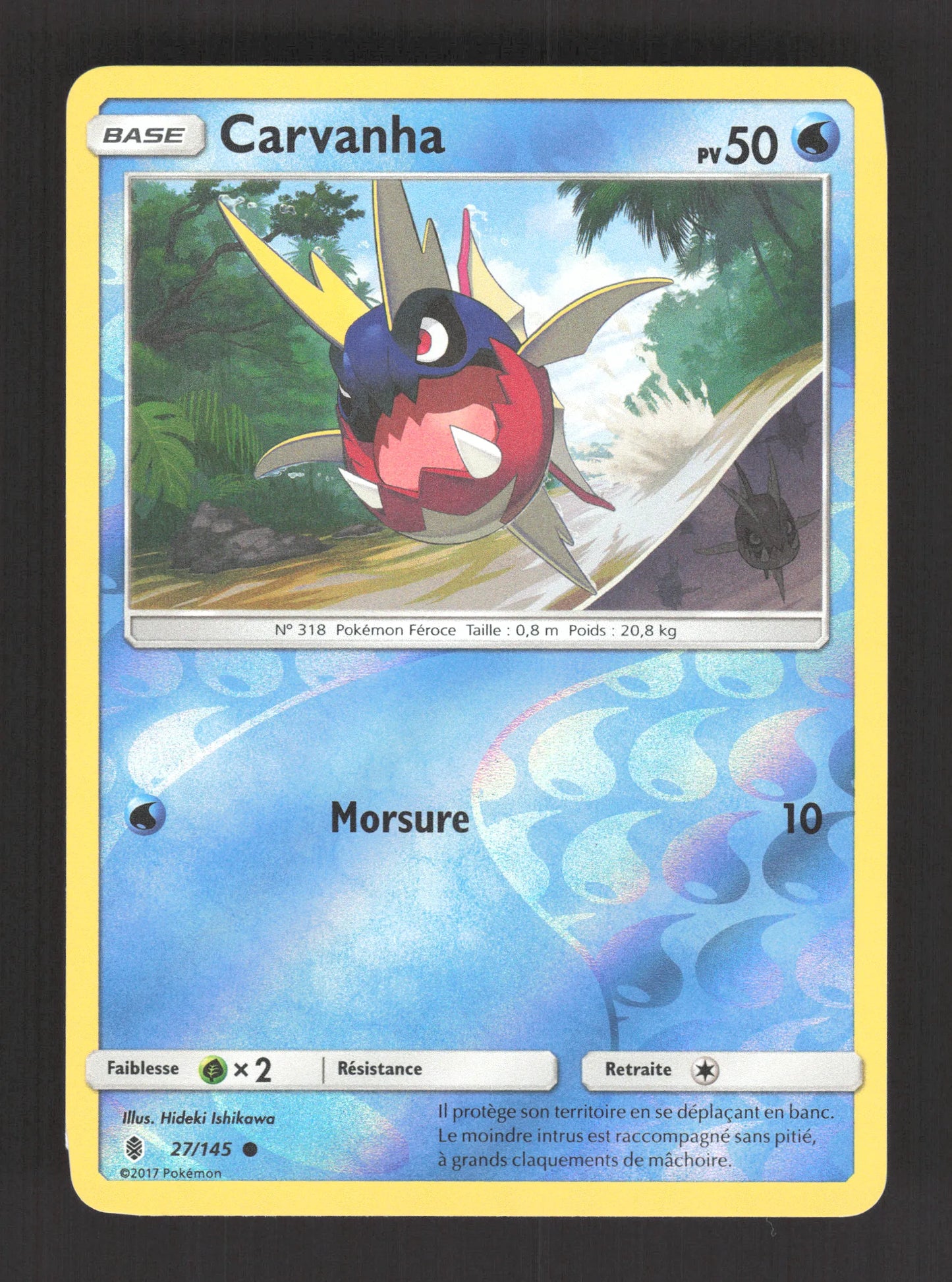 27/145 Carvanha REVERSE - Gardiens Ascendants