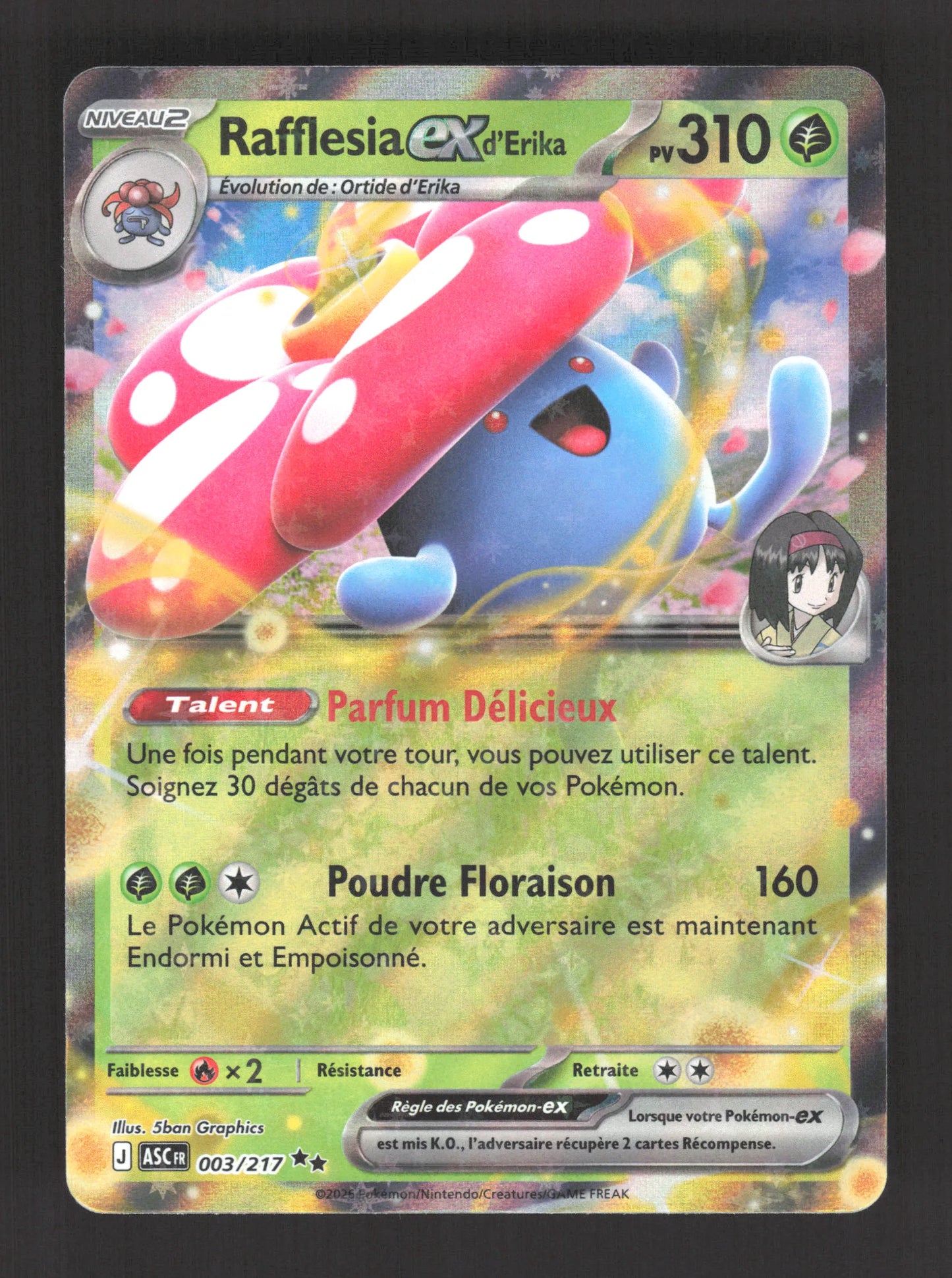003/217 Rafflesia EX - Héros Transcendants