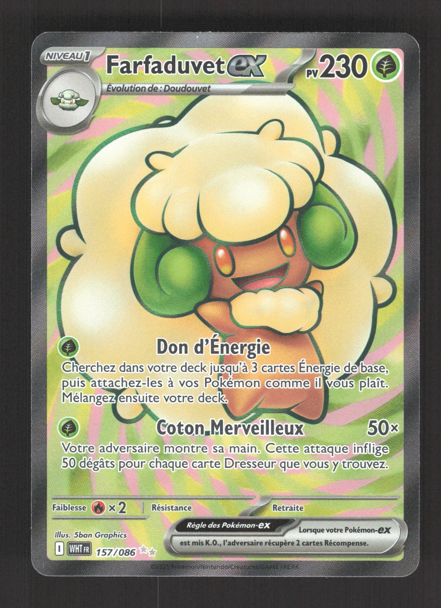 157/086 Farfaduvet EX - Flamme Blanche