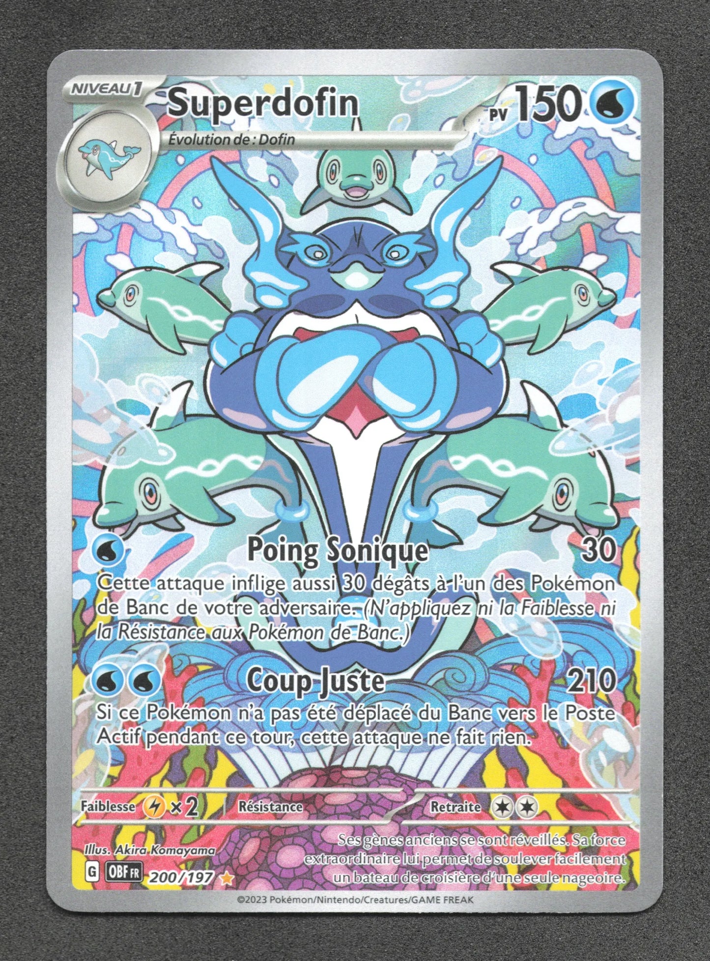 200/197 Superdofin AR - Flammes Obsidiennes