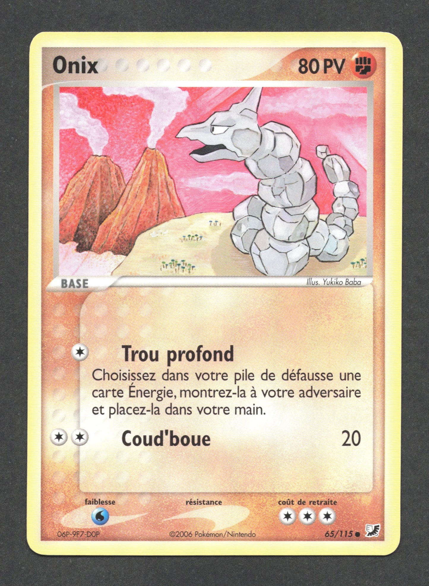 65/115 Onix CO - Forces Cachées