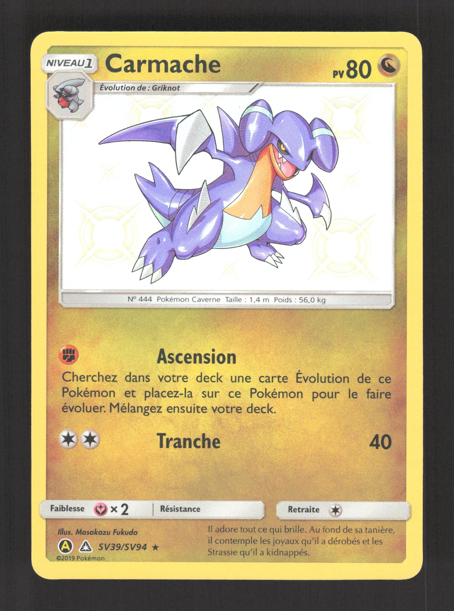 SV39/SV94 Carmache SHINY - Destinées Occultes