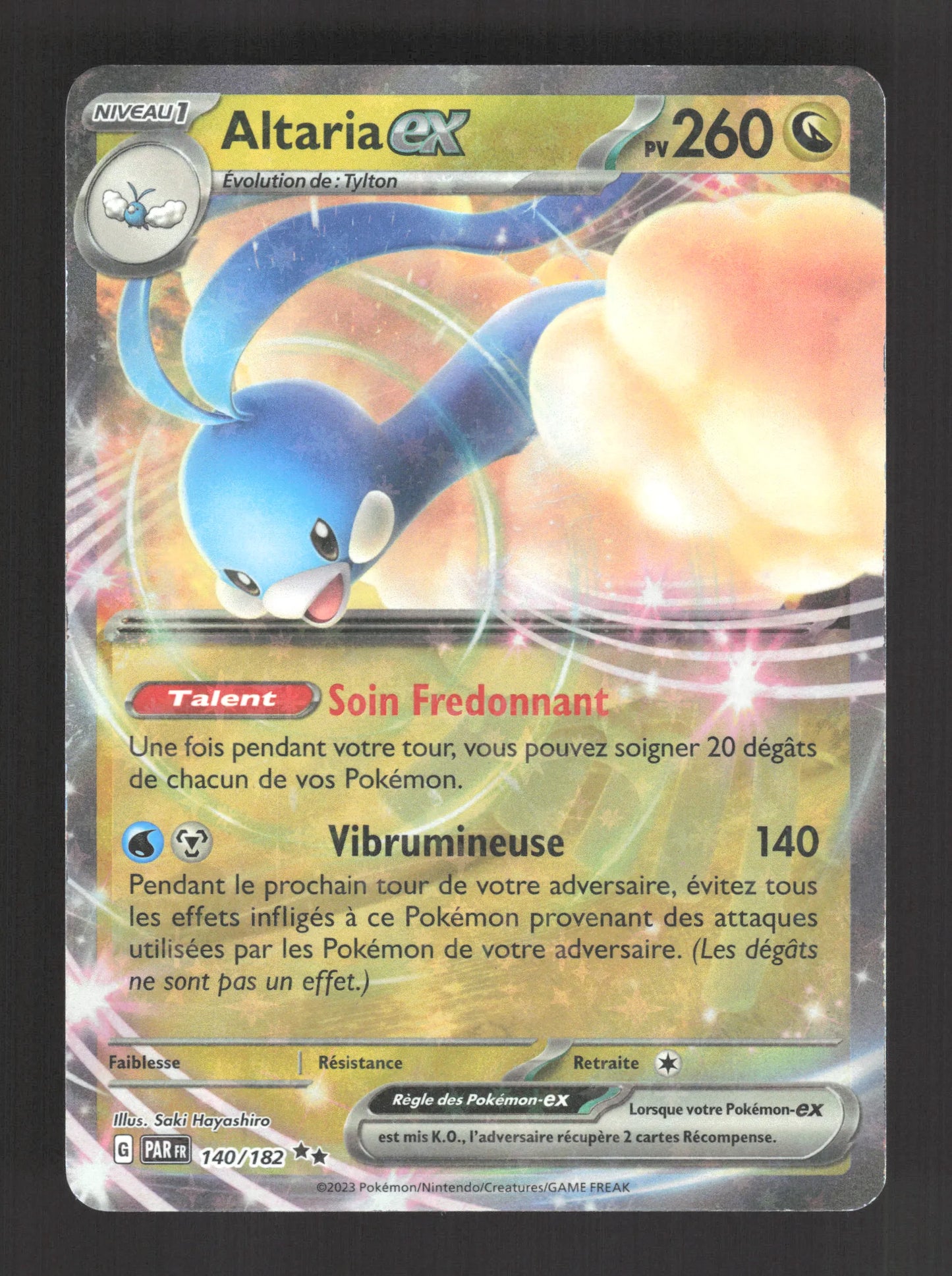 140/182 Altaria EX - Faille Paradoxe