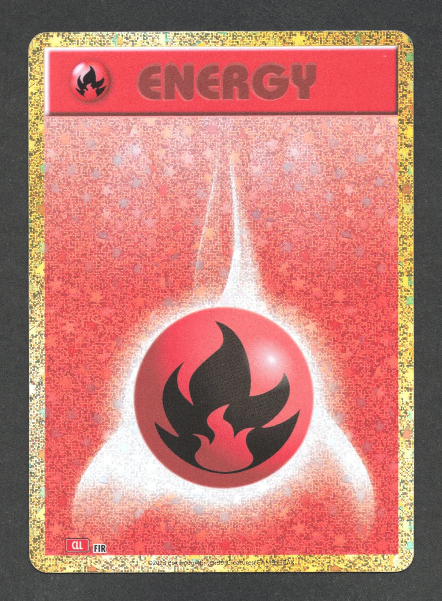 FIR Energie Feu HOLO JP - TCG Classic Charizard & Ho-Oh ex Deck