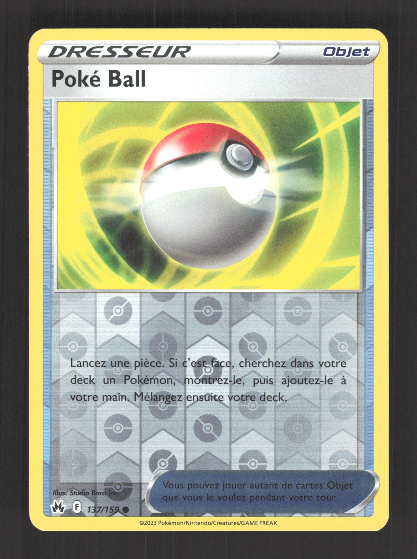 137/159 Poke Ball REVERSE - Zénith Suprême