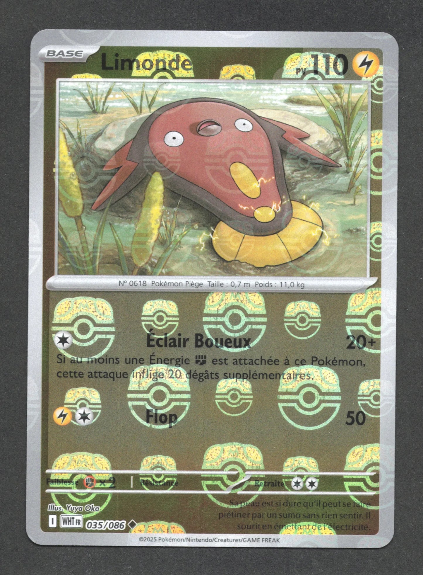 035/086 Limonde MASTERBALL - Flamme Blanche - Masterball