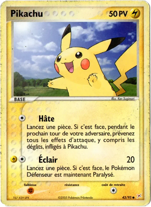 43/95 Pikachu CO - Team Magma vs Team Aqua