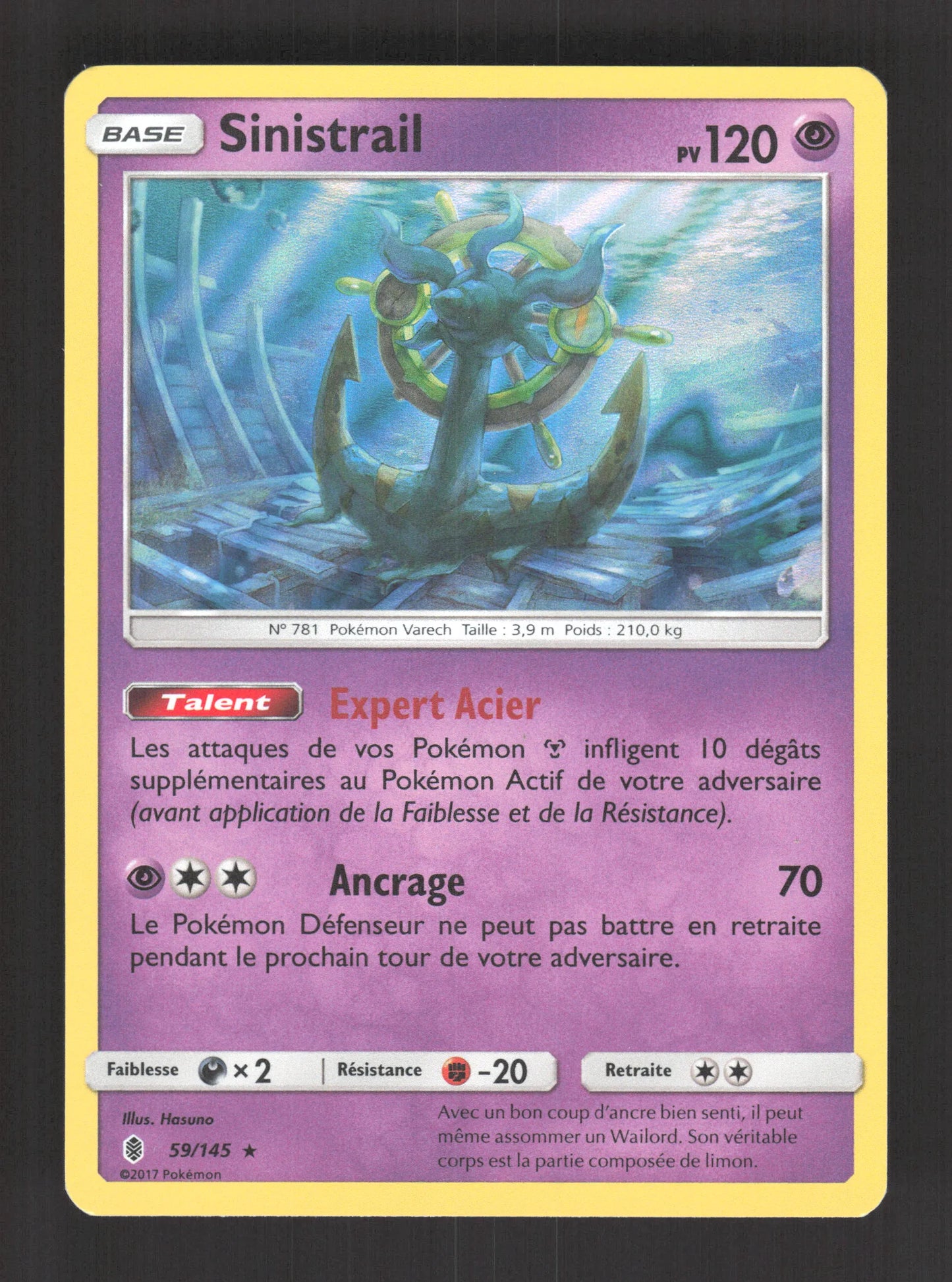 59/145 Sinistrail HOLO - Gardiens Ascendants