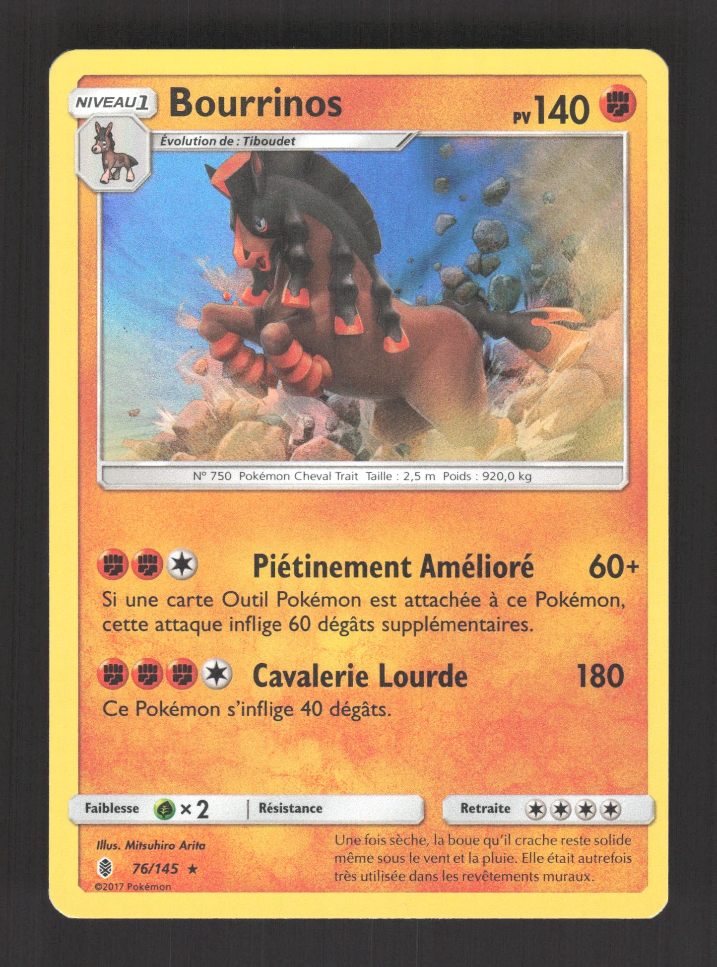 76/145 Bourrinos HOLO - Gardiens Ascendants