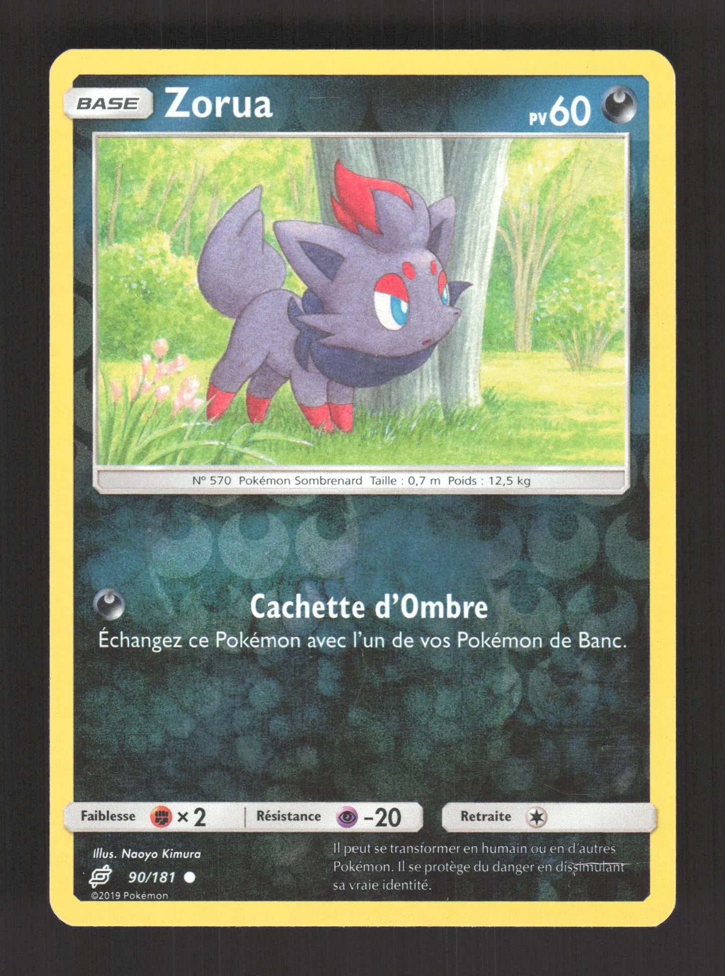 90/181 Zorua REVERSE - Duo de Choc