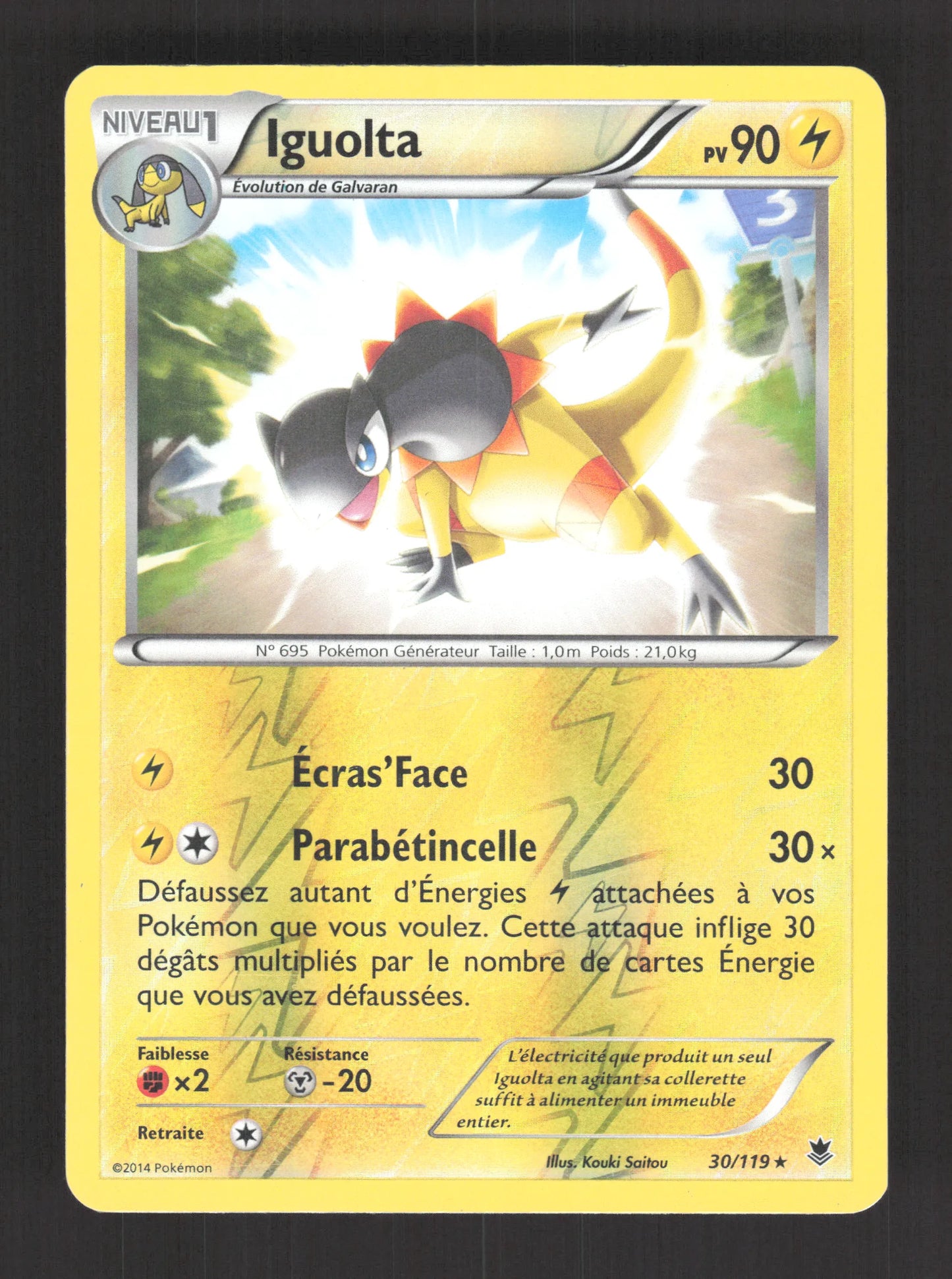 30/119 Iguolta REVERSE - Vigueur Spectrale