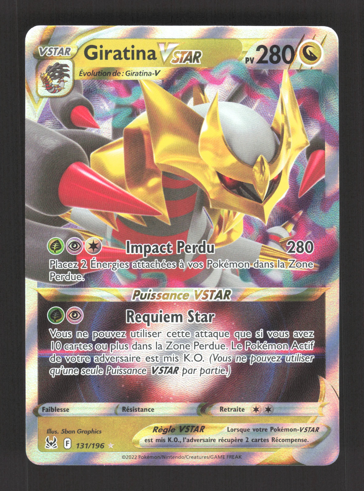 131/196 Giratina VSTAR - Origine Perdue