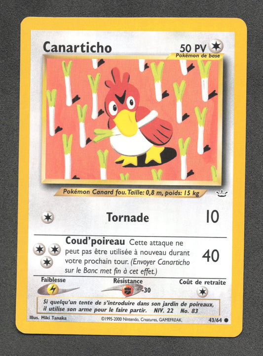 43/64 Canarticho CO - Neo Revelation
