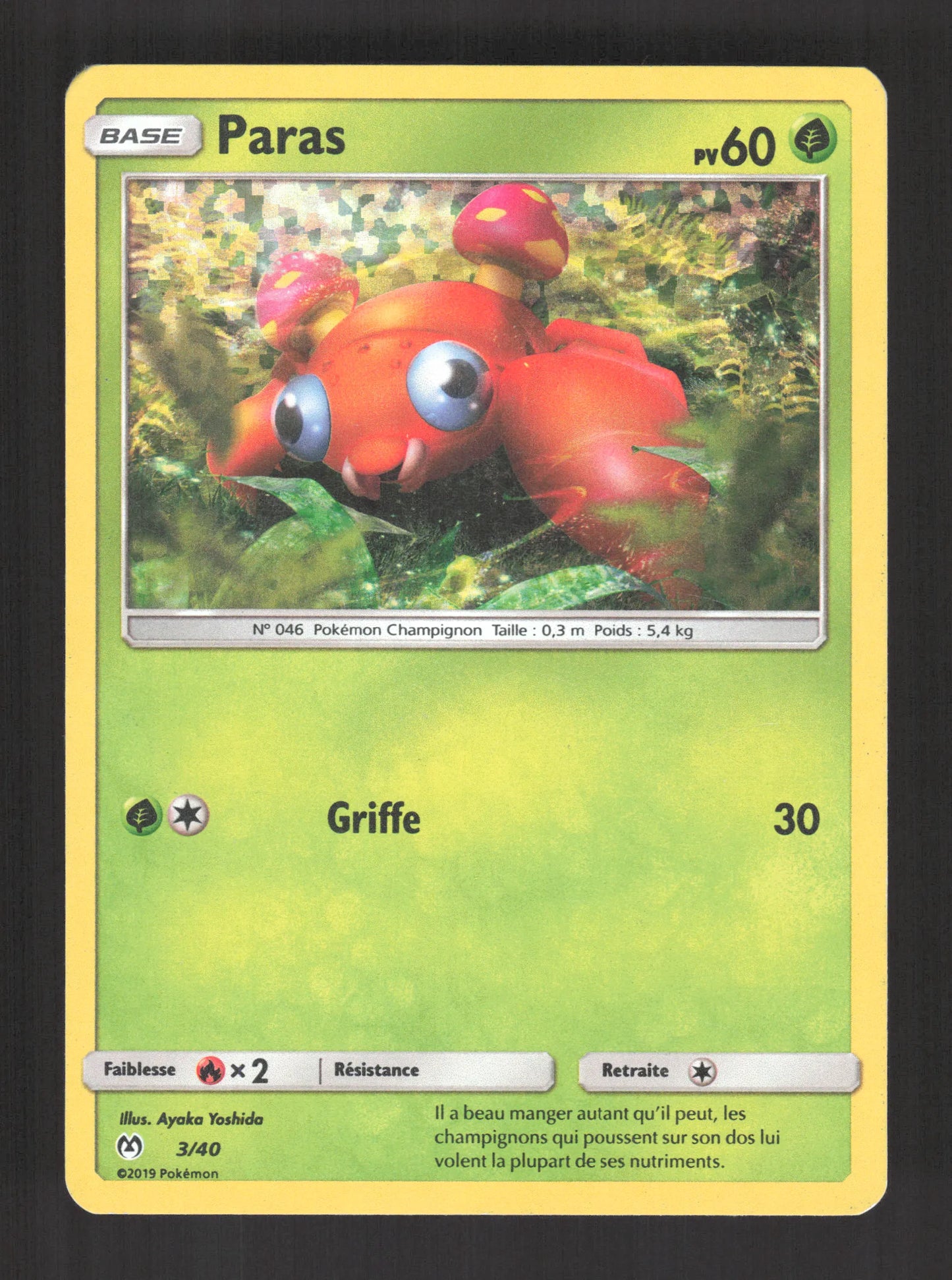 3/40 Paras HOLO - McDonald's 2019