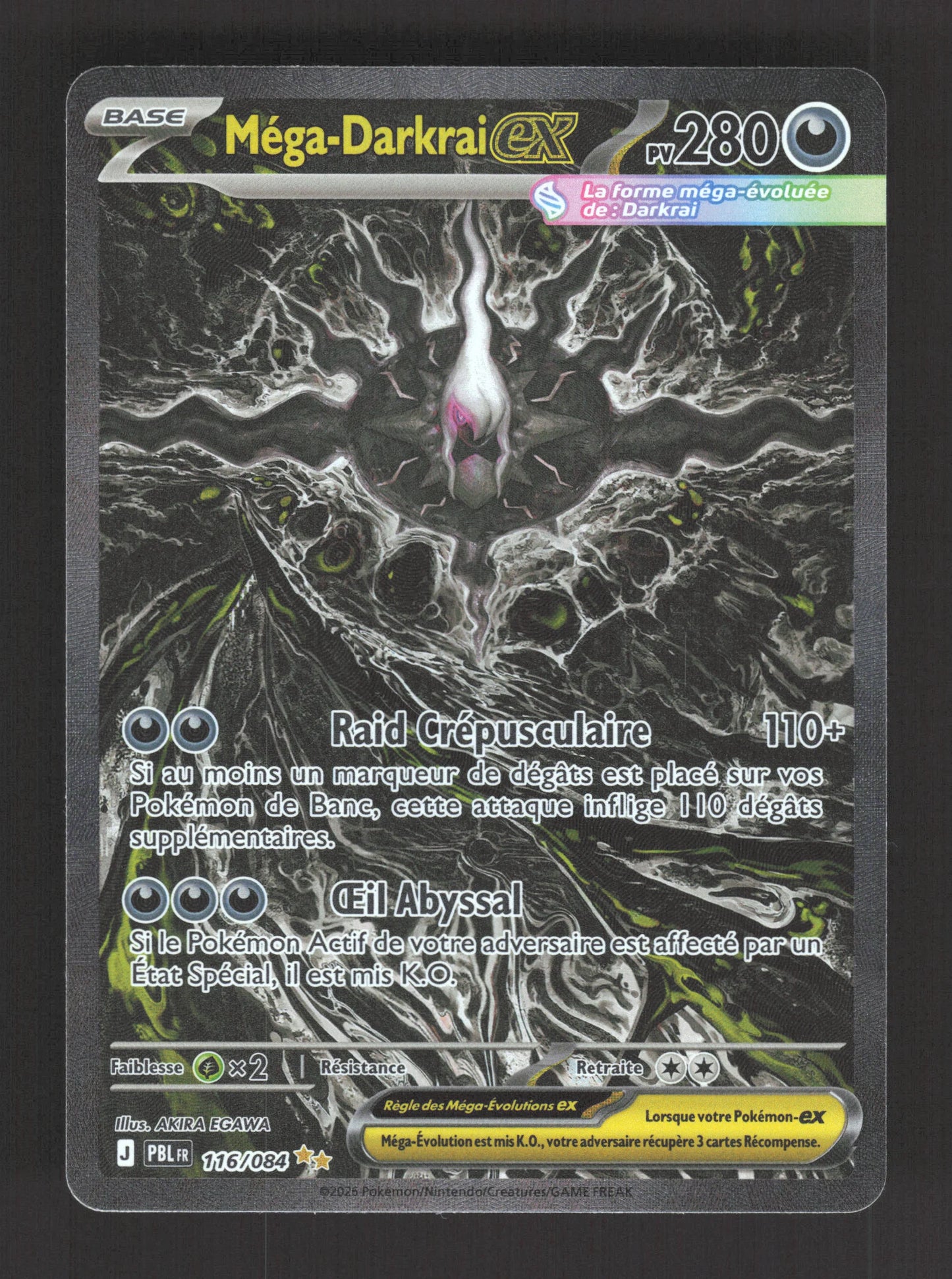 116/084 Mega Darkrai EX - Nuit Noire