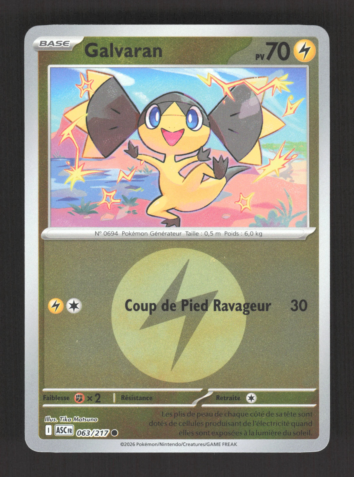 063/217 Galvaran REVERSE ENERGIE - Héros Transcendants