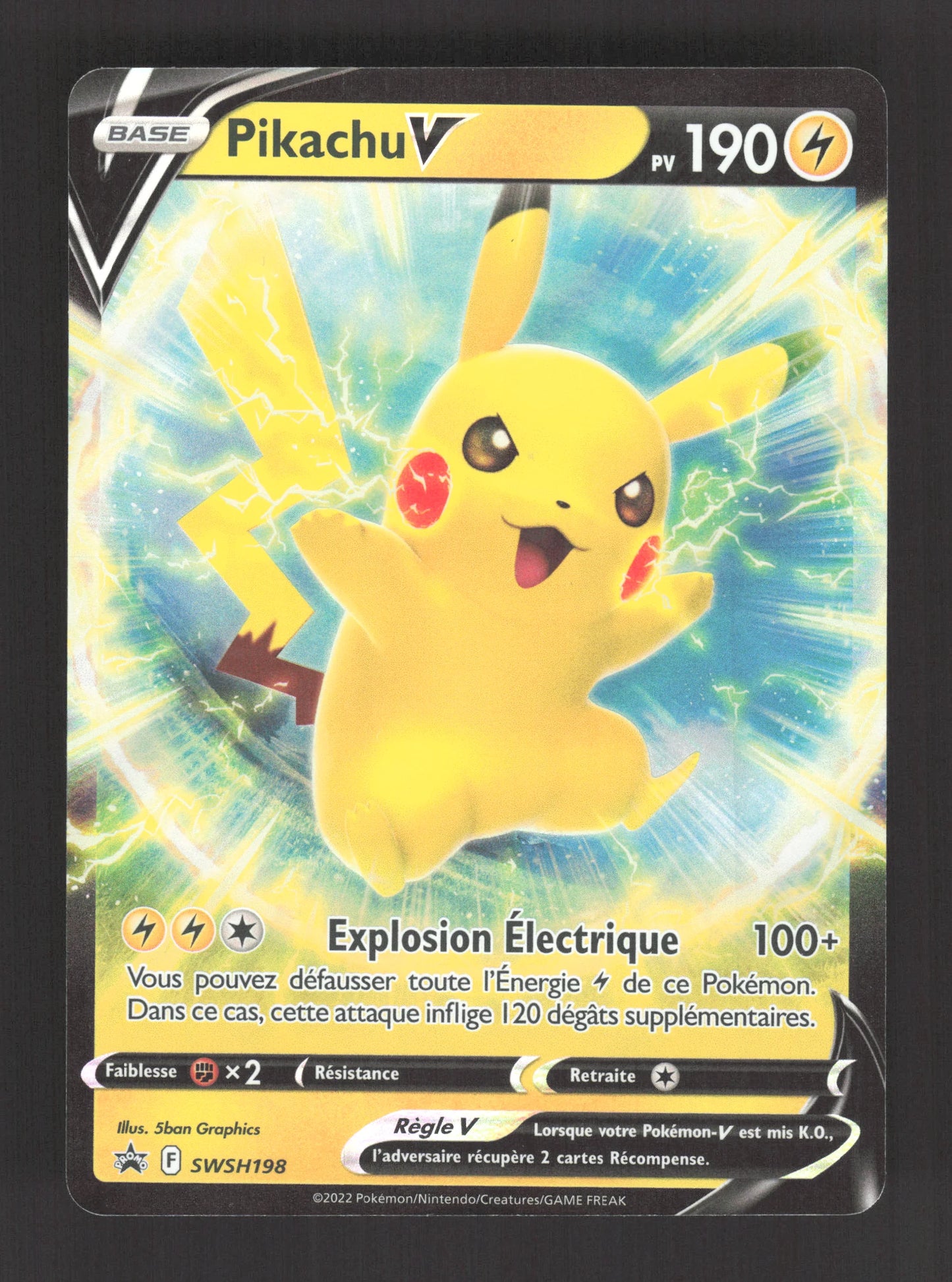 SWSH198 Pikachu V - Promo SWSH