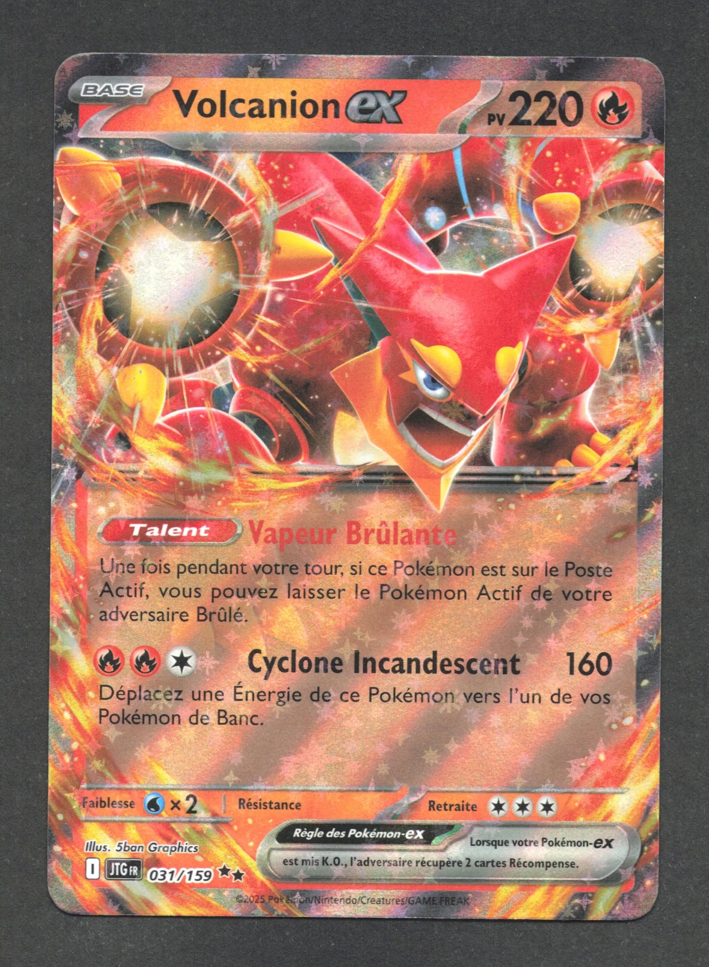 031/159 Volcanion EX - Aventures Ensemble