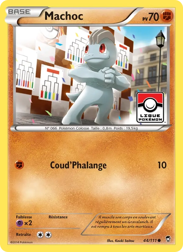 44/111 Machoc REVERSE - Poings Furieux