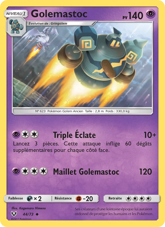 44/73 Golemastoc REVERSE - Légendes Brillantes