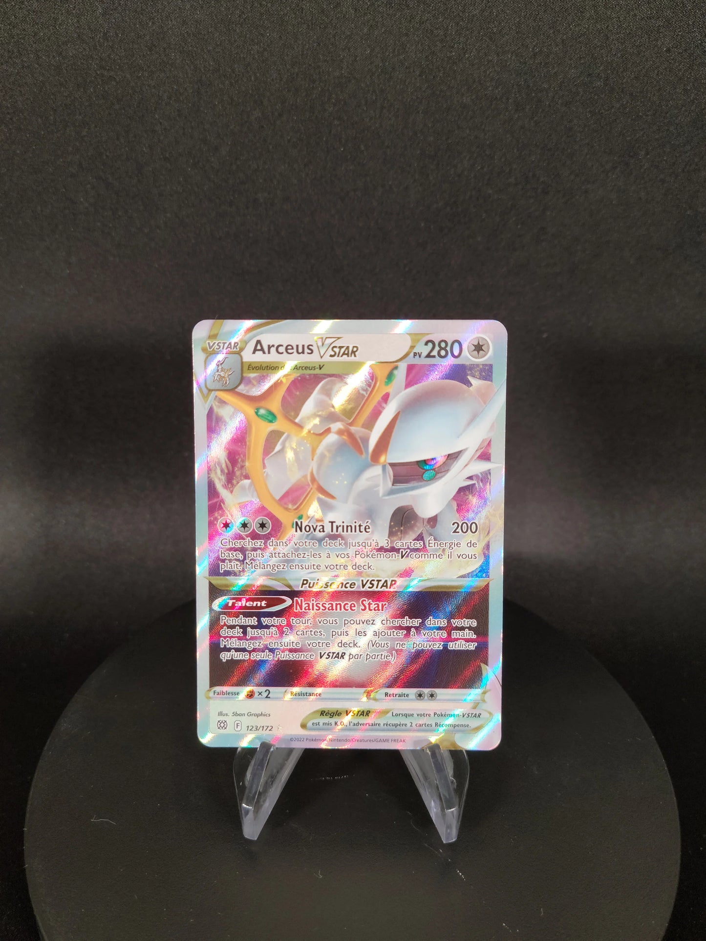 123/172 Arceus VSTAR - Stars Étincelantes