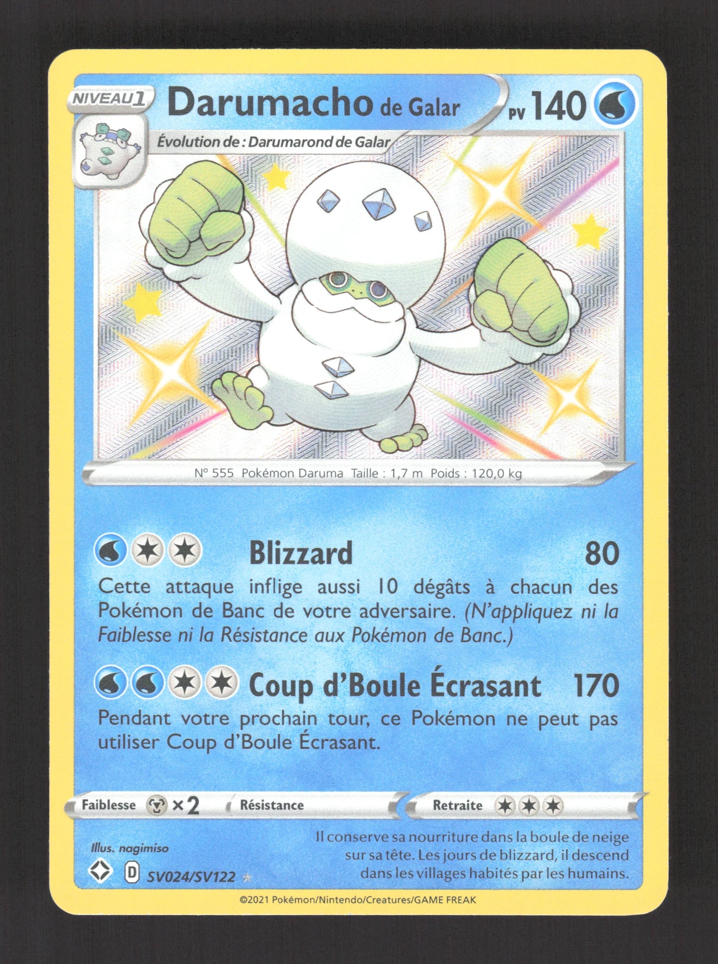 SV024/SV122 Darumacho SHINY - Destinées Radieuses