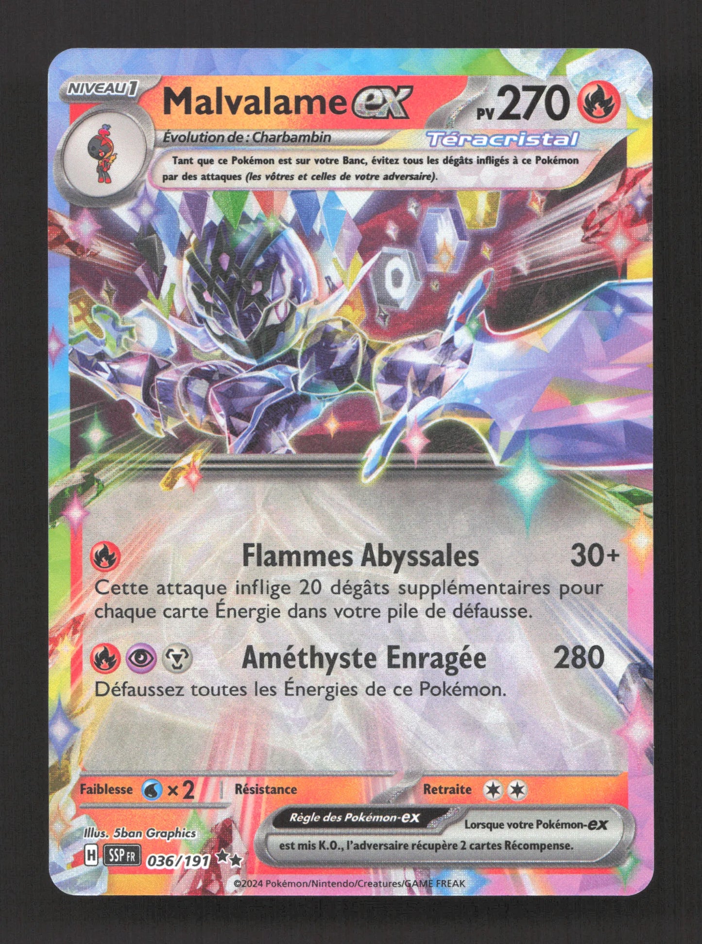 036/191 Malvalame EX - Étincelles Déferlantes