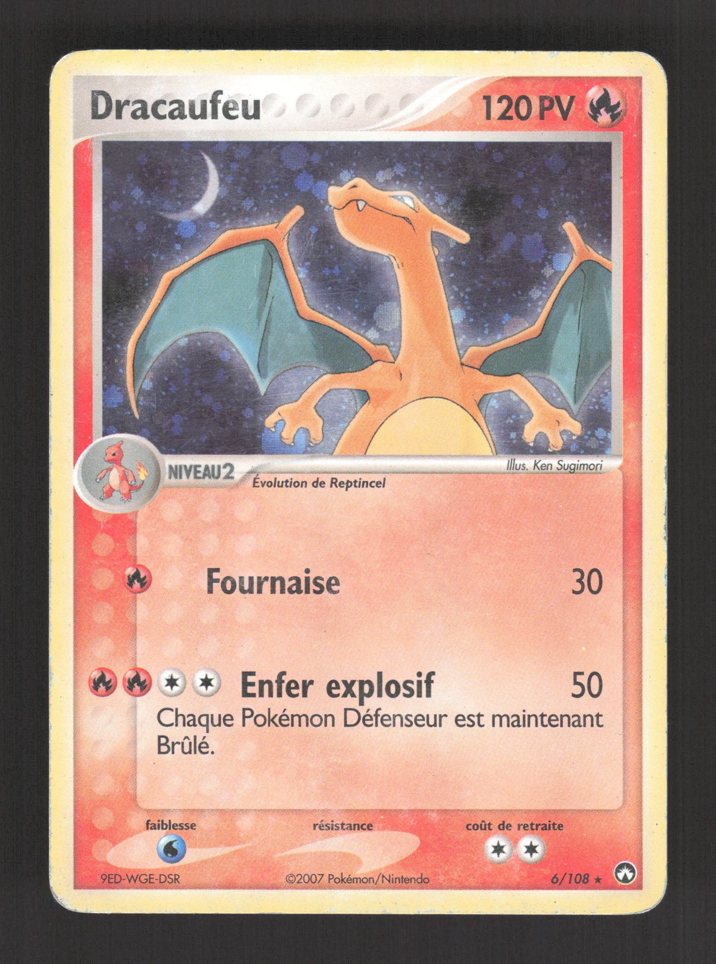6/108 Dracaufeu HOLO - Gardiens du Pouvoir
