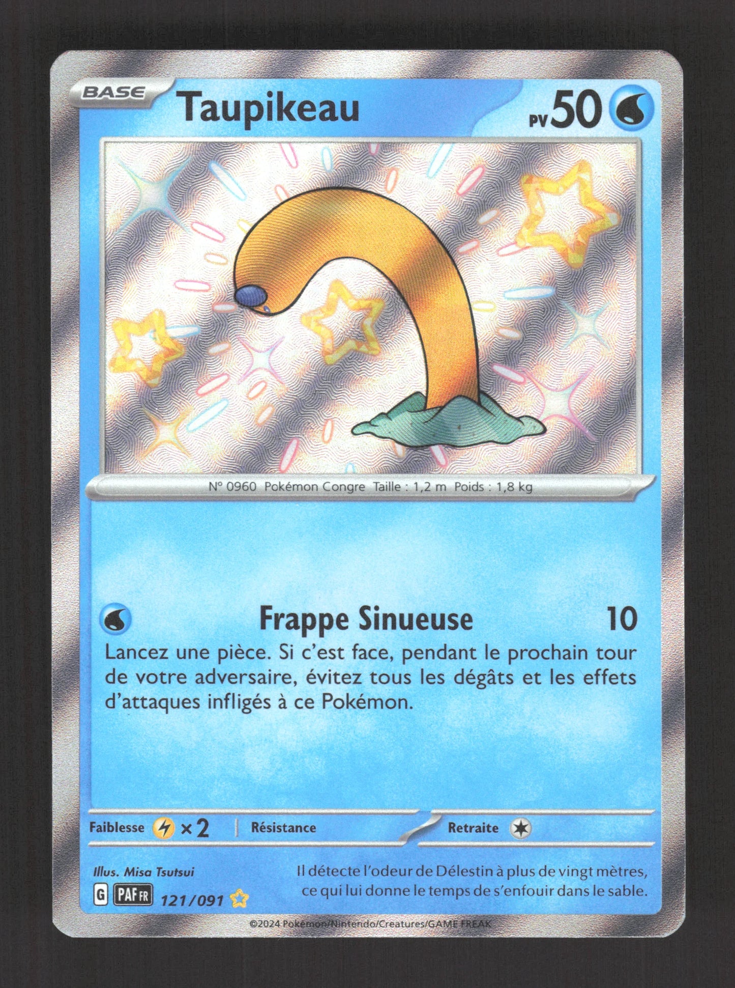 121/091 Taupikeau SHINY - Destinées de Paldea