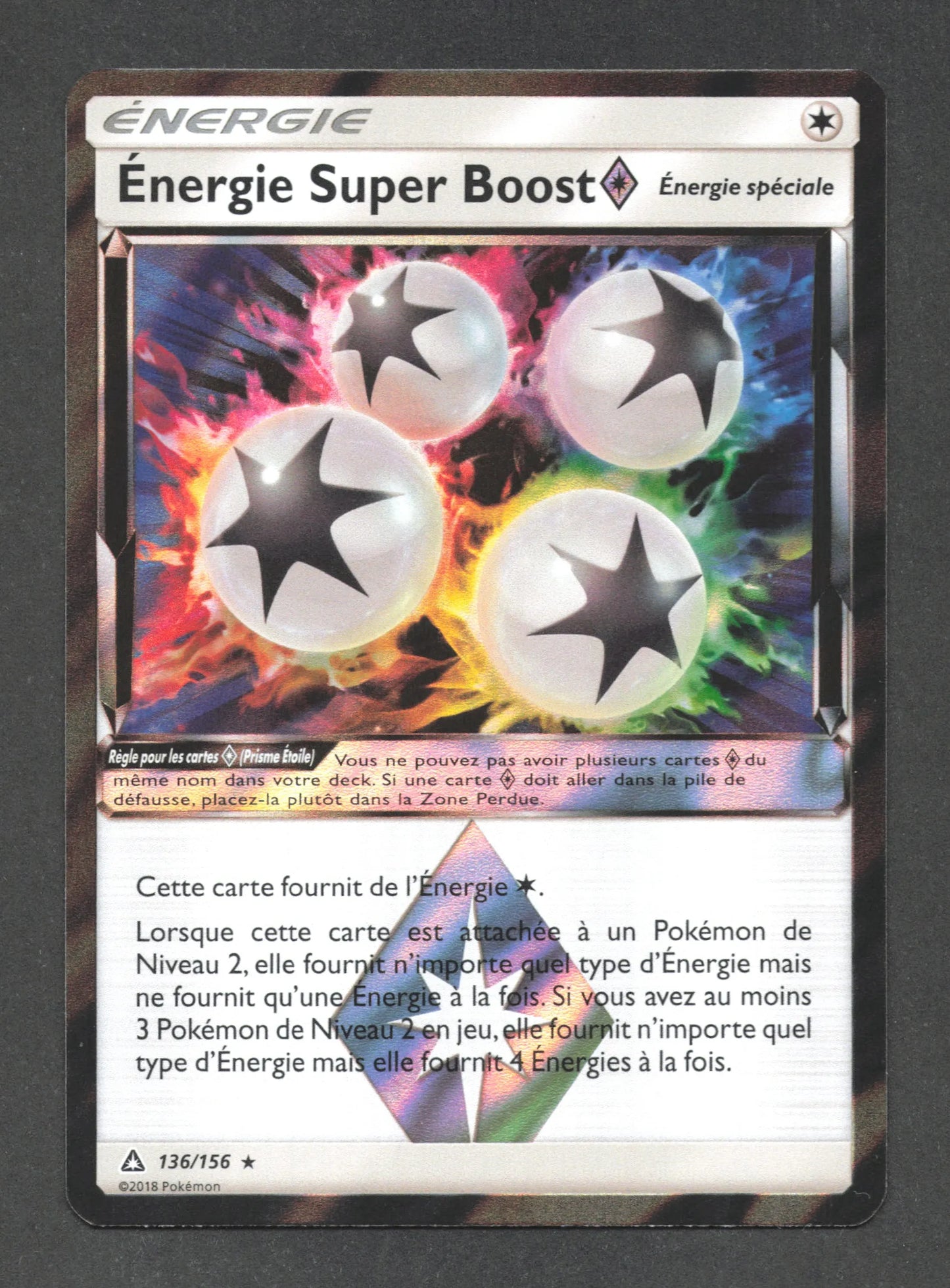 136/156 Energie Super Boost HOLO - Ultra-Prisme