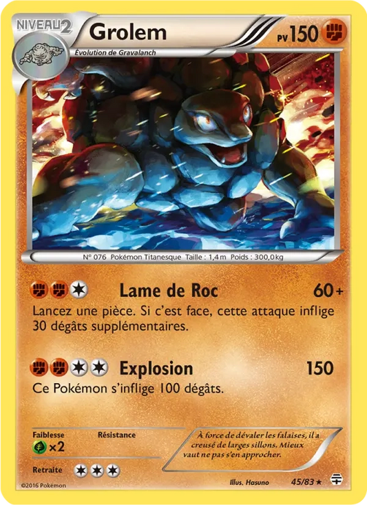 45/83 Grolem HOLO - Générations