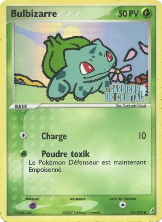 45/100 Bulbizarre CO - Gardiens de Cristal