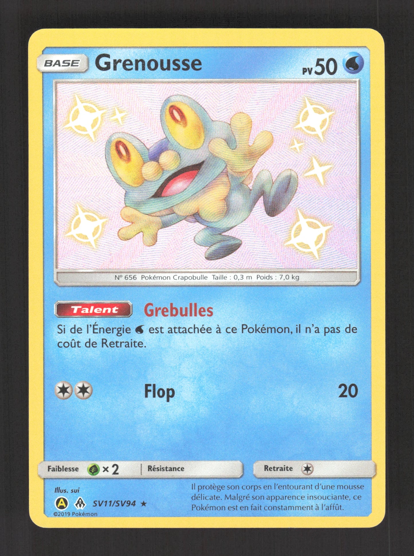 SV11/SV94 Grenousse SHINY - Destinées Occultes