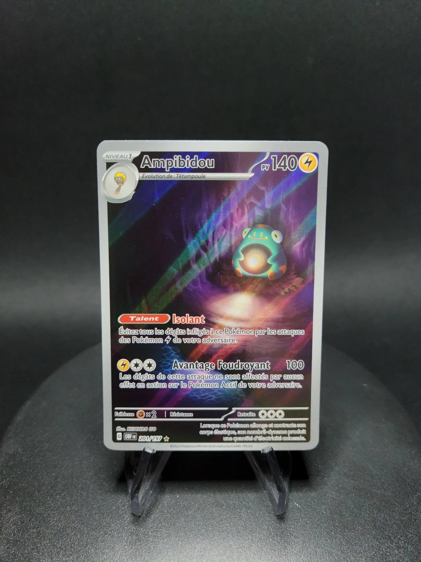 201/197 Ampibidou AR - Flammes Obsidiennes