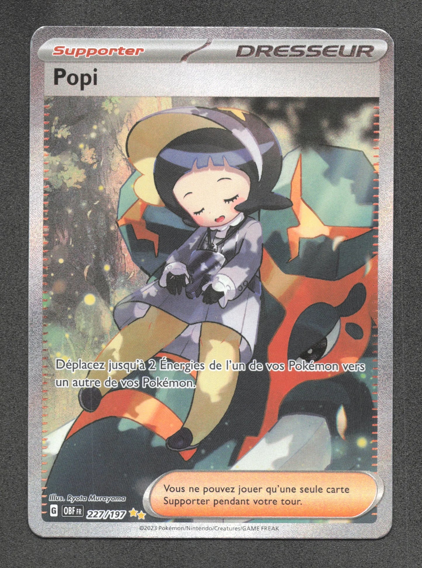 227/197 Popi DRESSEUR - Flammes Obsidiennes