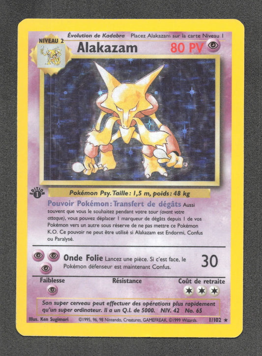 1/102 Alakazam HOLO ED1 - Set de Base