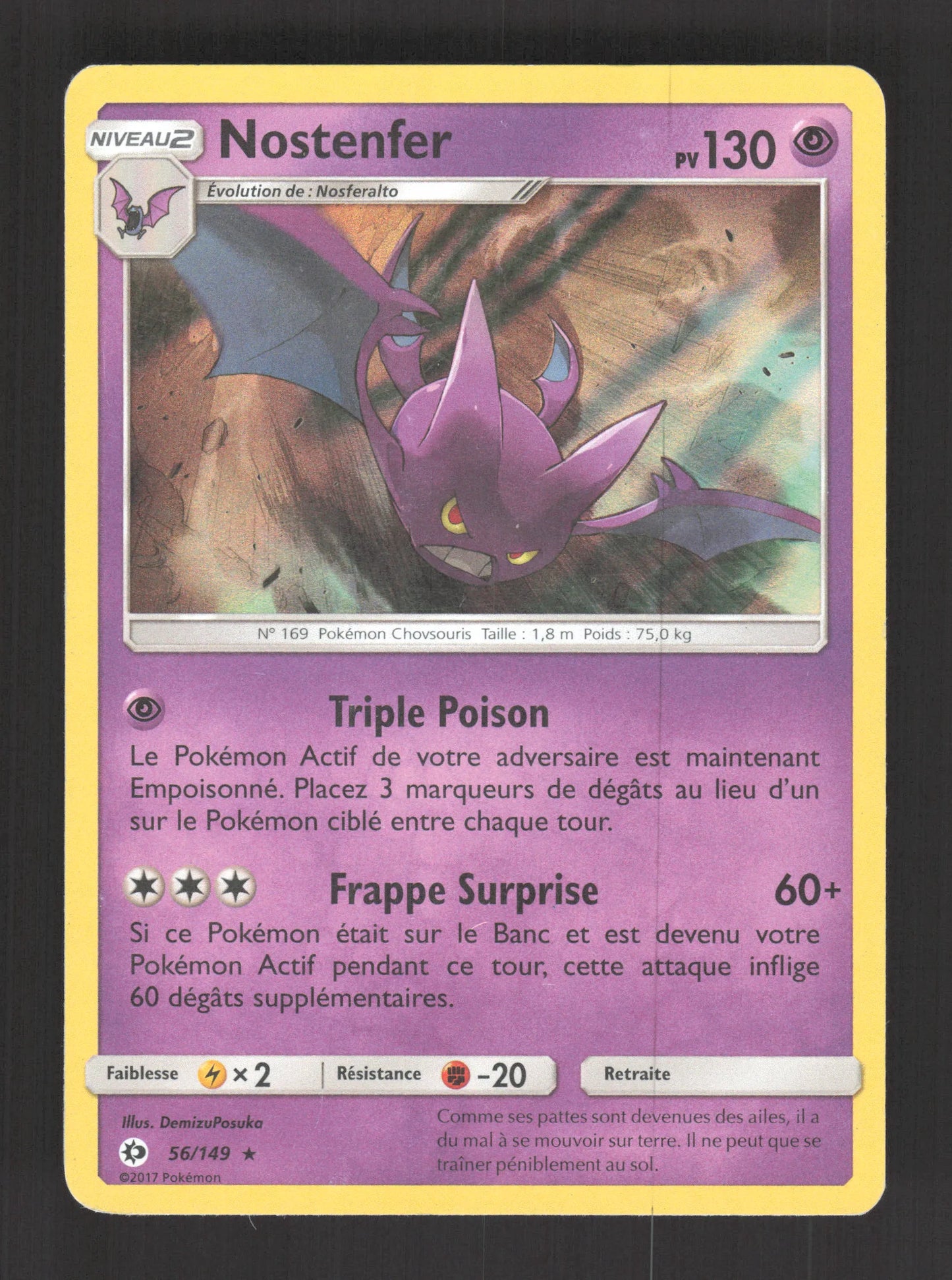 56/149 Nostenfer HOLO - Soleil et Lune