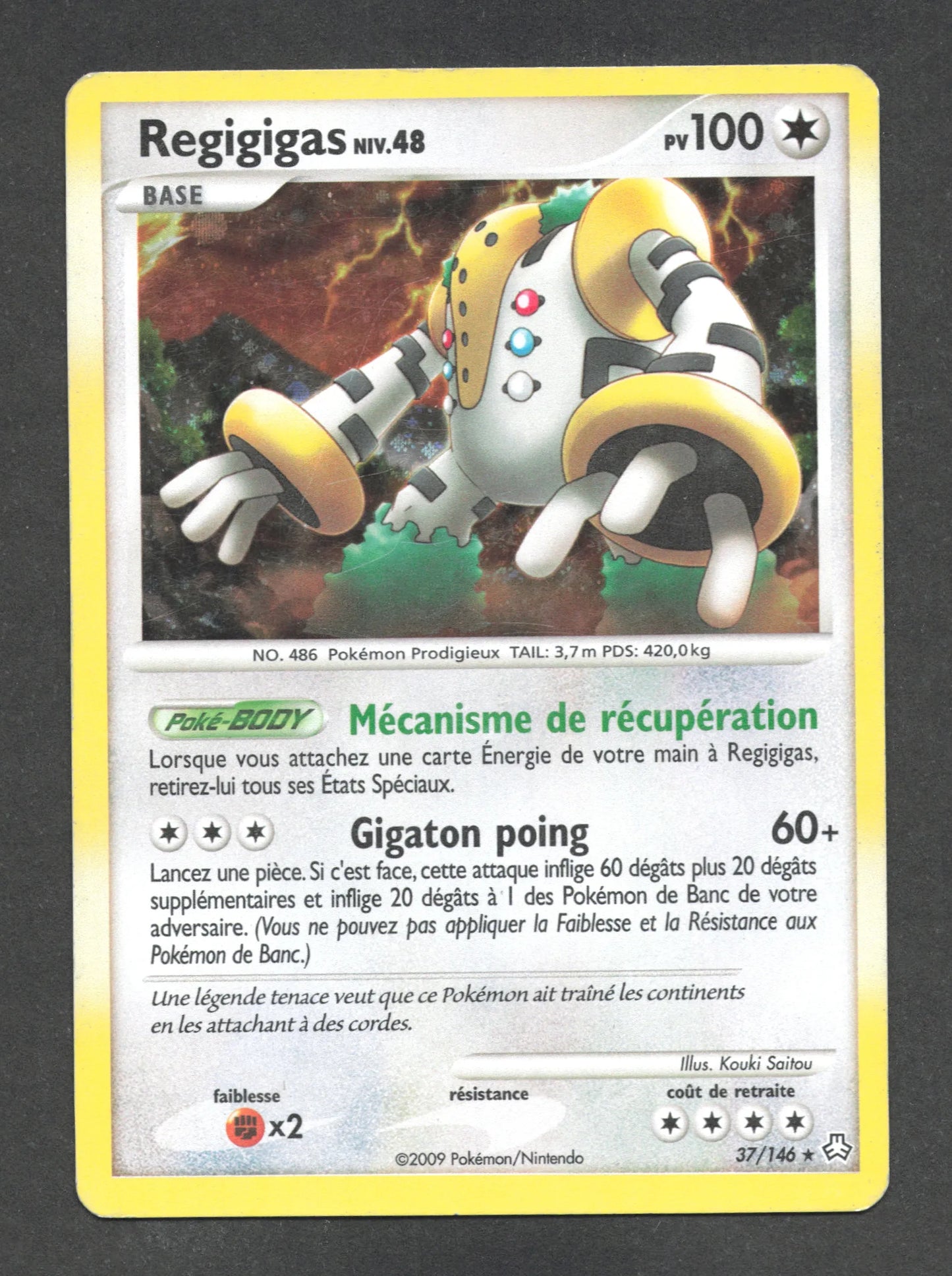 37/146 Regigigas HOLO - Éveil des Légendes