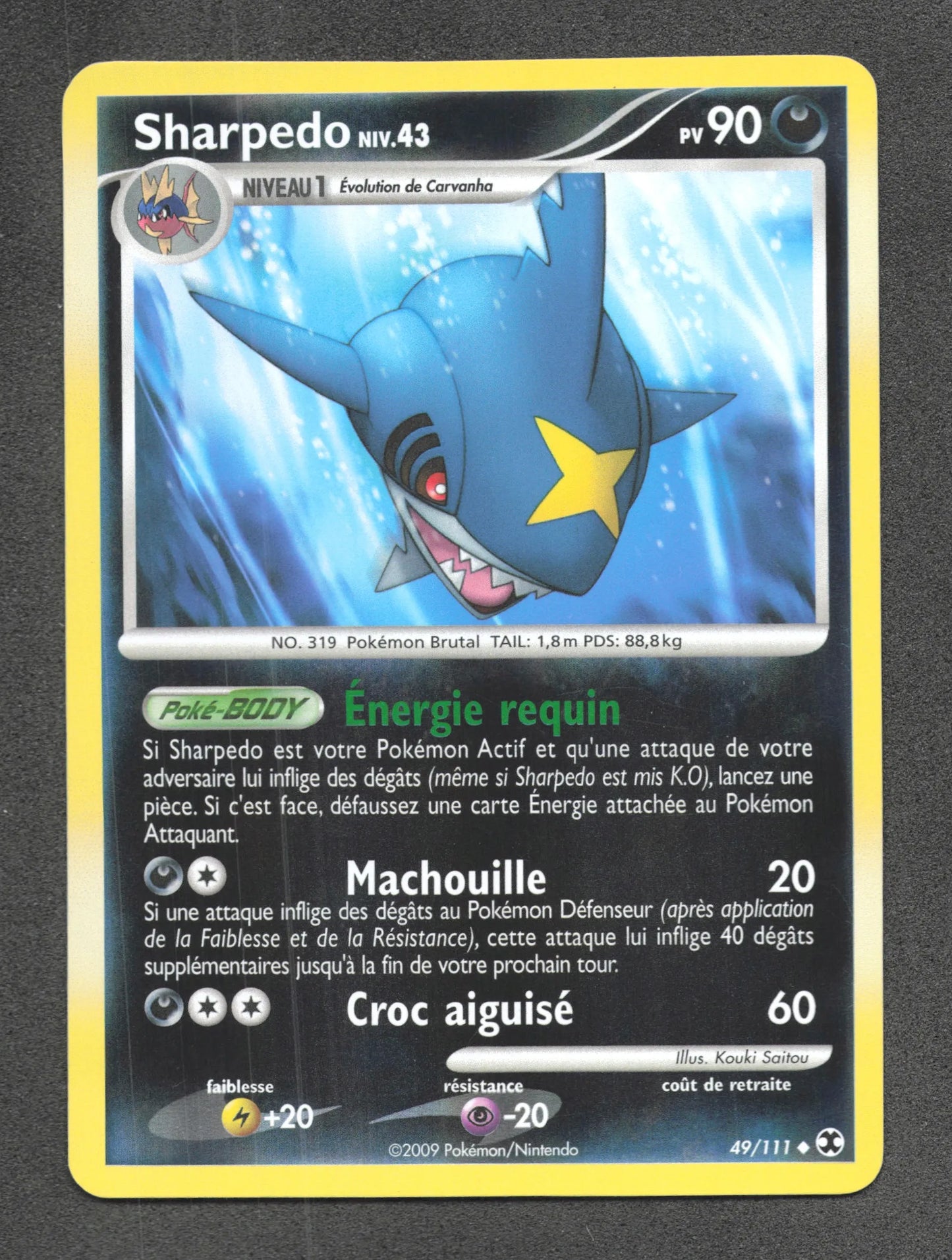 49/111 Sharpedo REVERSE - Rivaux Émergeants