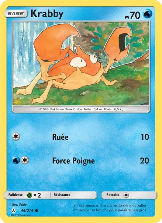 46/214 Krabby REVERSE - Alliance Infaillible