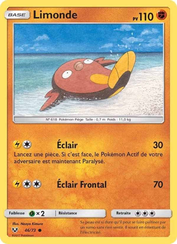 46/73 Limonde REVERSE - Légendes Brillantes